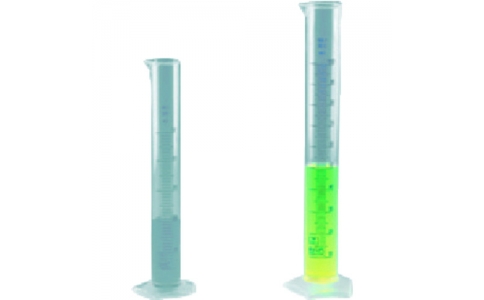 東京硝子器械（株）  198-19-50-34  ＴＧＫ　メスシリンダー　青目盛　ＰＭＰ　＃２５７３　１００ｍＬ