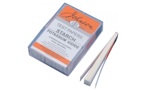 ケニス（株）  3-138-061  ＫＥＮＩＳ　よう化カリウムでんぷん紙　（２００枚入）