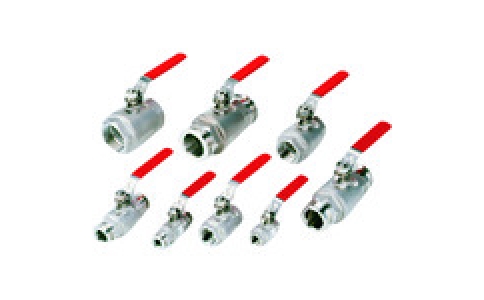 東京硝子器械（株）  708-64-59-95  ＴＧＫ　真空ボールバルブ　ＮＷ４０