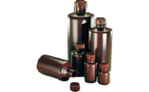 東京硝子器械（株）  656-17-39-20  ＴＧＫ　細口褐色試薬瓶　ＨＤＰＥ　８ｍＬ　１２入