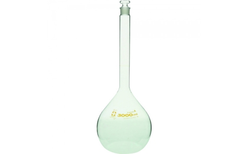 柴田科学（株）  026050-03000  ＳＩＢＡＴＡ　メスフラスコ　カスタムＡ　３Ｌ