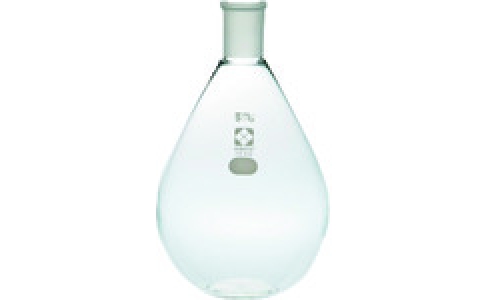 東京硝子器械（株）  371-13-03-78  ＴＧＫ　共通平底なす型フラスコ　１Ｌ　２９／４２