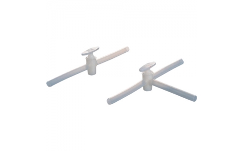 アズワン（株）  6-680-01  ＡＳ　三方活栓６ｍｍ（ＰＥ）