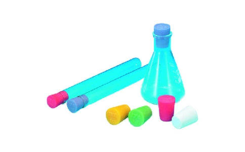 東京硝子器械（株）  047-17-23-26  ＴＧＫ　ＩＭＧシリコンライト栓　＃８－９　黄　１０個