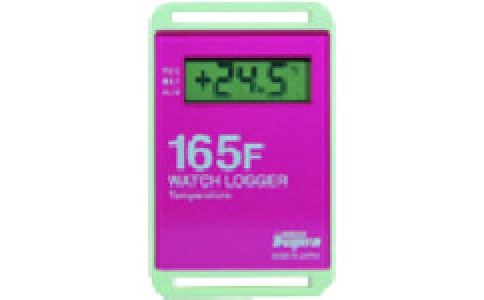 東京硝子器械（株）  822-70-23-61  ＴＧＫ　温度ミニ型データレコーダ　ＫＴ－１６５Ｆ　赤