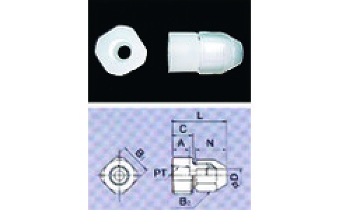 東京硝子器械（株）  457-17-81-82  ＴＧＫ　メスハーフ　ＰＴ１／８　φ１／４ｉｎ　５個入