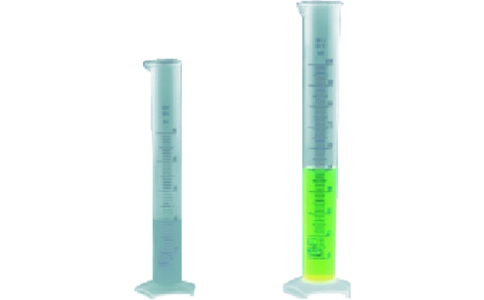 東京硝子器械（株）  198-19-50-21  ＴＧＫ　メスシリンダー　青目盛　ＰＰ　＃２５６０　１０ｍＬ