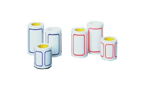 東京硝子器械（株）  701-55-88-01  ＴＧＫ　スーパーラベル　赤－１　１８０枚ロール