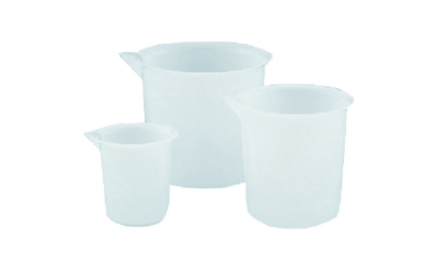 東京硝子器械（株）  358-22-11-35  ＴＧＫ　ビーカー　ＰＥ製　手無　５０ｍＬ