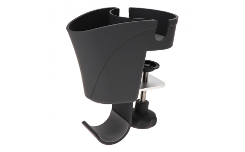 （株）オウルテック  MOT-DRHD01-BK  ＭＯＴＴＥＲＵ　デスクスペースを効率的に利用できるドリンクホルダー