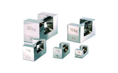 東京硝子器械（株）  906-65-56-22  ＴＧＫ　ステンレス鋼製まくら型分銅　２０ｋｇ　Ｆ１校正付