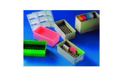 東京硝子器械（株）  043-21-51-04  ＴＧＫ　セラムチューブ用ラック　４／５ｍＬ用　１０個入