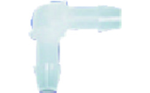 東京硝子器械（株）  028-17-10-12  ＴＧＫ　ミニチューブコネクターＬ型　１７０８－０２　１０入