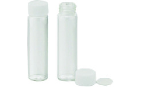 東京硝子器械（株）  717-04-05-49  ＴＧＫ　ねじ口瓶　白　Ｓ－０６　ソフトロンＰＰ　９６本