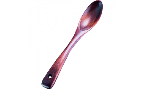 遠藤商事（株）  QYK5101  ＴＫＧ　丸十　木製　薬味スプーン　目摺り