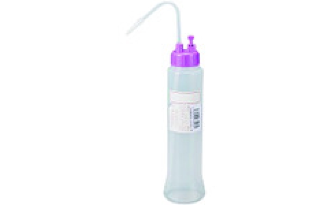 東京硝子器械（株）  927-22-23-10  ＴＧＫ　ＮＴ洗瓶　Ｂ型カラーｃａｐ　スリム２００ｍＬ　色１０　ＲＶＩ