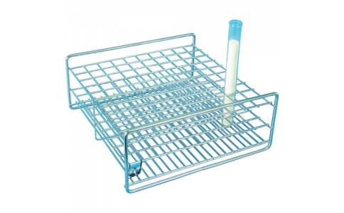 三和化研工業（株）  SS15-100  三和　ステンレス製試験管立１５ｍｍ１００本立