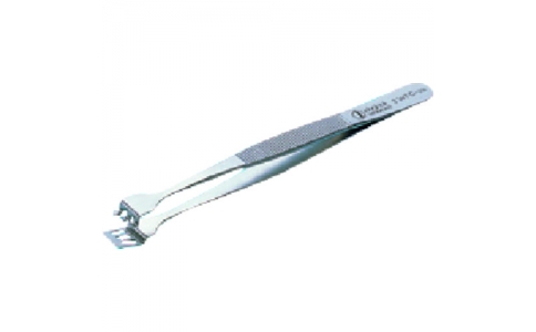 東京硝子器械（株）  990-25-22-30  ＴＧＫ　ウェハー用フラットピンセット　２ＷＦＧ