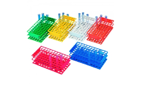 東京硝子器械（株）  602-21-25-12  ＴＧＫ　アンワイヤー試験管立て　２０ｍｍ用　白色