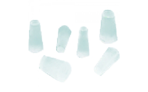 東京硝子器械（株）  125-17-23-56  ＴＧＫ　極小シリコン栓　＃ＯＡ　１０個入