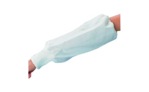 東京硝子器械（株）  878-25-03-55  ＴＧＫ　無塵アームカバー　＃７３７Ｂ　白　１０組入