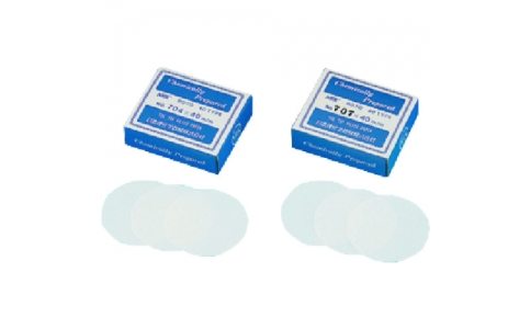 東京硝子器械（株）  681-09-40-01  ＴＧＫ　桐山ロート用ろ紙　＃７０４　８φ　５０枚