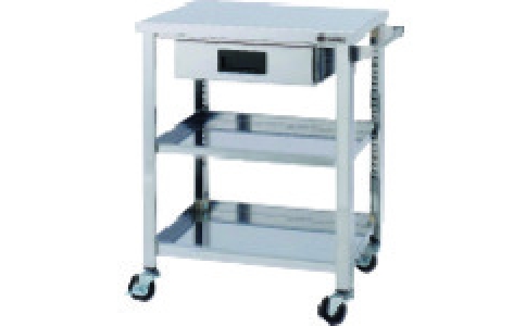 東京硝子器械（株）  985-57-01-80  ＴＧＫ　ツールワゴン　３段　ＷＧＯ３－９００Ｈ