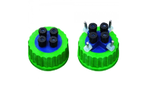 東京硝子器械（株）  007-17-15-06  ＴＧＫ　硬質チューブ用ボトルキャップ　ＢＬ６０８０８