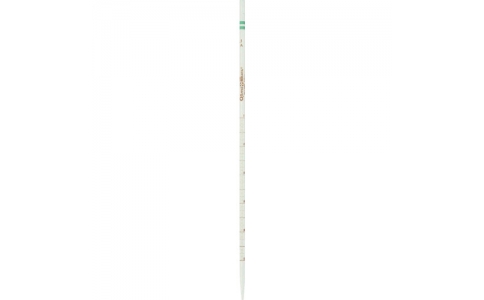 柴田科学（株）  020010-01A  ＳＩＢＡＴＡ　メスピペット　中間目盛　スーパーグレード　０．１ｍＬ　緑２本
