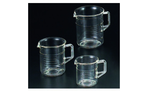 東京硝子器械（株）  319-01-13-16  ＴＧＫ　ＴＰＸ手付ビーカー　２Ｌ