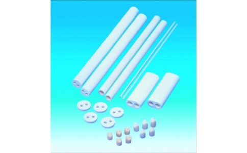 東京硝子器械（株）  696-31-31-13  ＴＧＫ　Ｓ絶縁管　２孔　＃３　６×１．５×１００ｍｍ　５０入