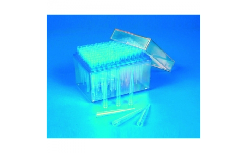 東京硝子器械（株）  198-12-25-11  ＴＧＫ　ラックチップ　１－５ｍＬ　青　＃９６４８　５０本×４