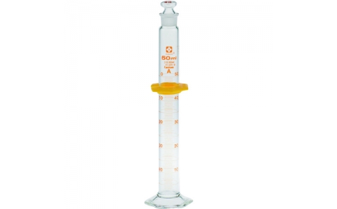 柴田科学（株）  026580-201A  ＳＩＢＡＴＡ　有栓メスシリンダー　カスタムＡ　２０ｍＬ