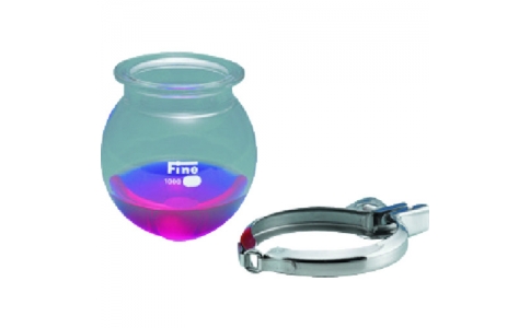 東京硝子器械（株）  000-13-95-30  ＴＧＫ　Ｆｉｎｅ共通セパラフラスコＯ丸型　２０００ｍＬ　１２０φ