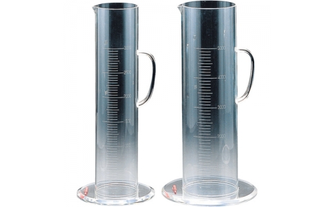 （株）サンプラテック  01077  サンプラ　アクリル大型シリンダー　３Ｌ