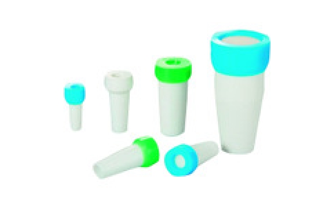 東京硝子器械（株）  125-17-22-41  ＴＧＫ　セラミック培養栓　ＴＥＣ－１０　緑　１０個入