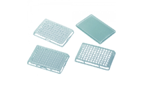 東京硝子器械（株）  425-28-53-14  ＴＧＫ　マイクロプレート用フタ９６ウェルＰＳ製５０枚