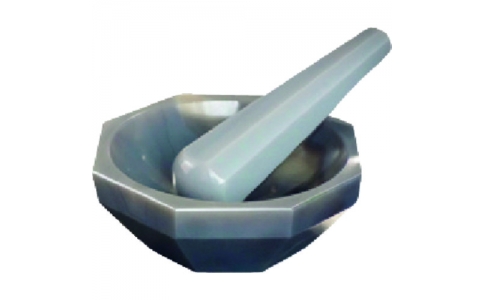 東京硝子器械（株）  985-54-36-01  ＴＧＫ　メノー乳鉢　浅型　Ｃ－１　乳棒付