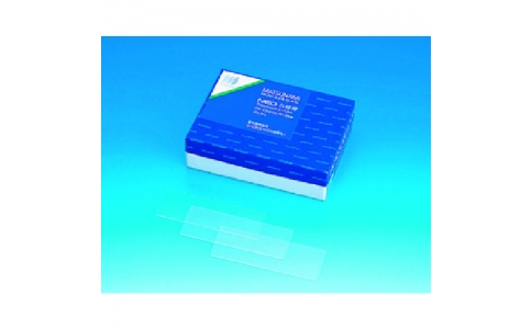 東京硝子器械（株）  863-14-16-01  ＴＧＫ　白フチ磨スライドグラス　Ｓ０３１３　＃１　１００枚入