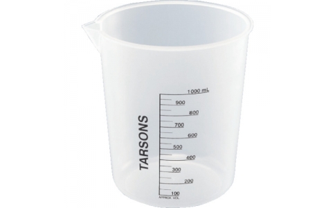 ＴＡＲＳＯＮＳ  421090  ＴＡＲＳＯＮＳ　ビーカー　ＰＰ製　１００００ｍｌ