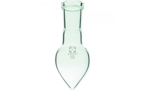 柴田科学（株）  030130-1510  ＳＩＢＡＴＡ　ＳＰＣ梨型フラスコ　１５　１０ｍｌ