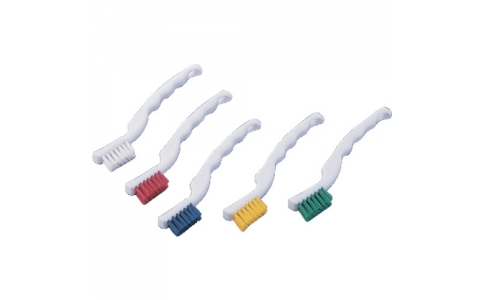 アズワン（株）  2-7277-01  ＡＳ　サニフィットハンドブラシ　歯ブラシ型　白