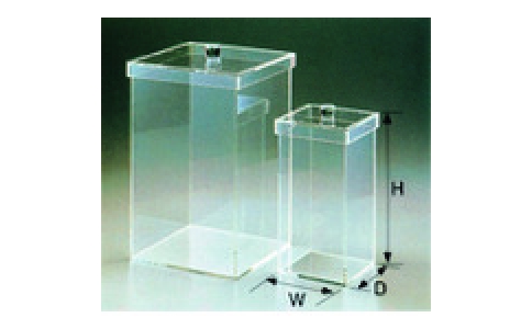 東京硝子器械（株）  876-05-57-02  ＴＧＫ　標本びん　角型　１０Ｌ