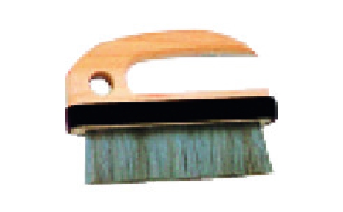 東京硝子器械（株）  553-25-11-31  ＴＧＫ　木柄ゴールド除電ブラシ　ＳＴＡＣ３０２