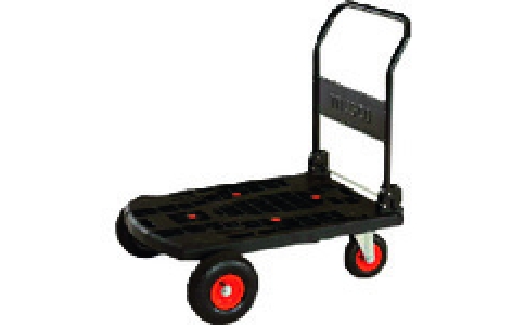 東京硝子器械（株）  644-56-96-64  ＴＧＫ　大型樹脂製運搬車　ＭＰＫ９０６－ＯＲ－ＢＫ