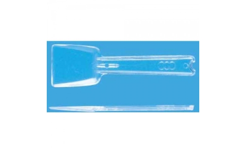 大黒工業（株）  3770642  大黒　角スプーン＃６５　（透明）バラ１００本袋入