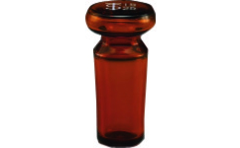 東京硝子器械（株）  121-13-76-04  ＴＧＫ　透明共通平栓　茶褐色　２９／４２