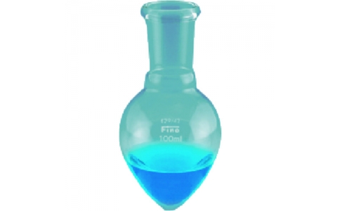 東京硝子器械（株）  330-13-59-56  ＴＧＫ　Ｆｉｎｅ透明共通なし型フラスコ　１００ｍＬ　１５／２５