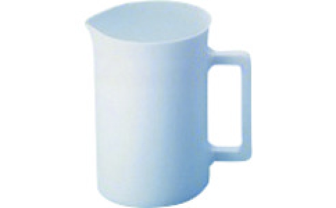 東京硝子器械（株）  803-17-36-01  ＴＧＫ　手付きビーカー　ＰＴＦＥ　５００ｍＬ