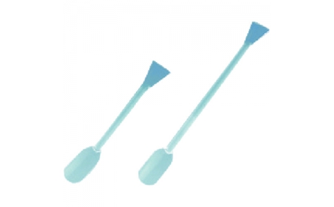 東京硝子器械（株）  803-17-71-04  ＴＧＫ　ヘラ付匙　ネオフロン製　２４０ｍｍ